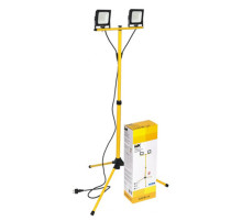 Светодиодный прожектор на штативе IEK LED СДО 06-2х30Ш 6500К, IP65, черный LPDO606-2X030-65-K02