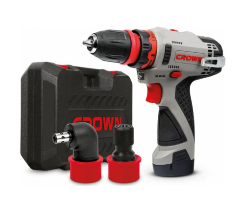 Аккумуляторная дрель-шуруповерт Crown CT21072HQX-2 BMC