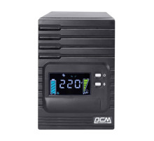 Источник бесперебойного питания PowerCom SMART KING PRO+, Интерактивная, 3000 ВА/2400 Вт SPT-3000-II-LCD
