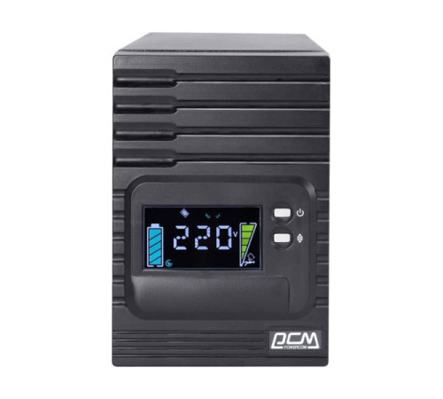 Источник бесперебойного питания PowerCom SMART KING PRO+, Интерактивная, 3000 ВА/2400 Вт SPT-3000-II-LCD