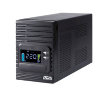 Источник бесперебойного питания PowerCom SMART KING PRO+, Интерактивная, 1500 ВА/1200 Вт SPT-1500-II LCD