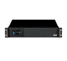 Источник бесперебойного питания PowerCom King Pro RM, Интерактивная, 1000 ВА/800 Вт, Rack, IEC, KIN-1000AP-RM-1U