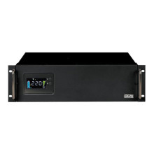 Источник бесперебойного питания PowerCom King Pro RM, Интерактивная, 2200 ВА/1760 Вт, Rack, IEC KIN-2200AP LCD