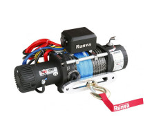 Автомобильная электрическая лебёдка RUNVA 12V 12000 lbs 5443 кг синтетический трос EWX12000SR