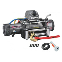 Автомобильная электрическая лебёдка RUNVA 12V 12000 lbs 5443 кг стальной трос EWX12000S