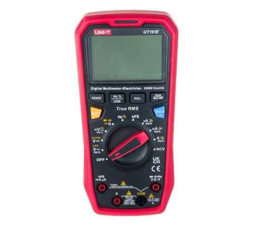 Цифровой мультиметр с функцией True RMS UNI-T UT161E 00-00007287