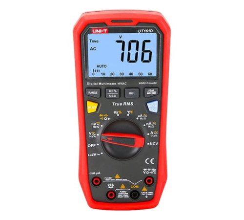 Цифровой мультиметр с функцией True RMS UNI-T UT161D 00-00007286