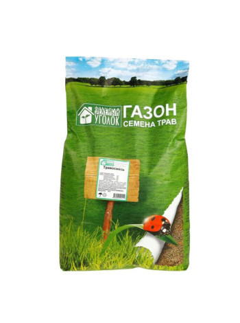 Семена газона Зеленый уголок травосмесь Солнечная 10 кг 4660001291034