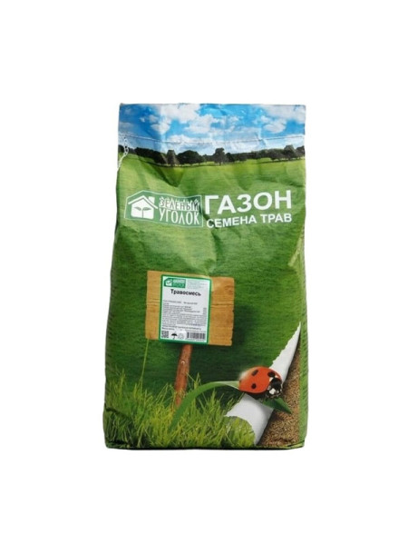 Семена газона Зеленый уголок травосмесь Детская Игровая 5 кг 16593