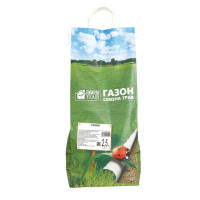 Семена газона Зеленый уголок травосмесь Олигарх 2.5 кг 20984