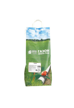 Семена газона Зеленый уголок травосмесь Партерный 1 кг 21504