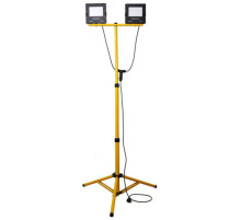 Светодиодный прожектор на штативе Glanzen 2x50 Вт FAD-0025-2x50 КА-00008003