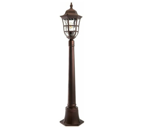 Садово-парковый светильник Feron PL696 60W 230V E27, коричневый 11698