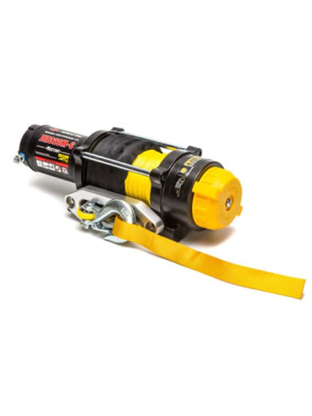 Лебедка для квадроцикла с синтетическим тросом 12В Автоспас ЛПЭ20М Мустанг W1403