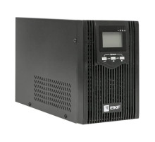 Линейно-интерактивный источник бесперебойного питания EKF E-Power PSW 600 1000 ВА PROxima, напольный, без АКБ, с усиленным зарядным устройством PSW-610-T