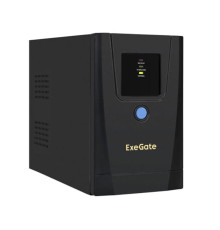 Источник бесперебойного питания ExeGate SpecialPro UNB-650 LED AVR 1SH 2C13 650VA/360W 1Sch/2C13 металлический корпус Black 292767