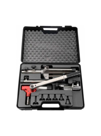 Ручной пресс-инструмент Зубр ШиреФит для развальцовки труб в пластиковом кейсе 14-32 мм 51625