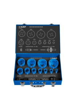Набор биметаллических коронок Зубр Эксперт 13 шт 29531-H11