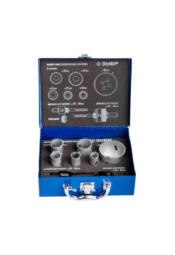 Набор биметаллических коронок Зубр Эксперт 6 шт 29531-H6-1