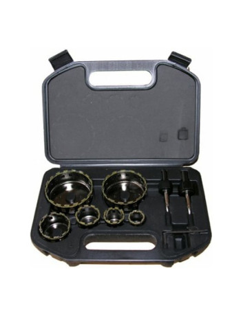 Набор алмазных коронок по керамограниту 9 предм. (25-73 мм) Энкор 9457