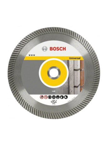 Диск алмазный Best for Universal Turbo (125х22.2 мм) для УШМ Bosch 2608602672