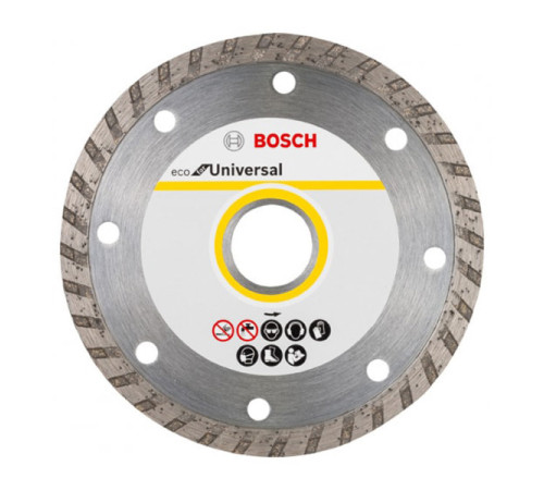Диск алмазный ECO Universal Turbo (125х22.2 мм) Bosch 2608615046