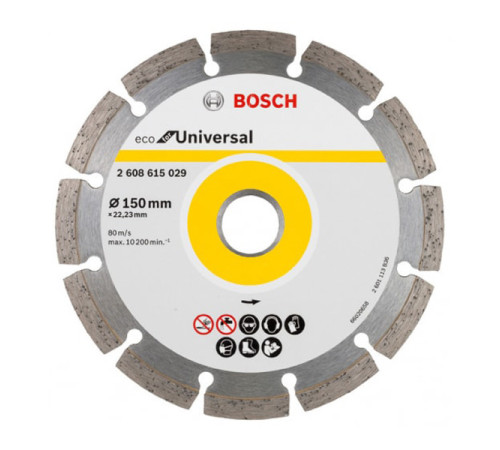 Диск алмазный ECO Universal (150х22.2 мм) Bosch 2608615042