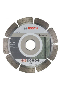 Диск алмазный по бетону (125х1.6х22.2 мм) 10 шт. Bosch 2608603240