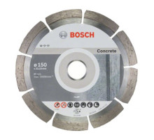 Диск алмазный по бетону (150х2х22.2 мм) 10 шт. Bosch 2608603241