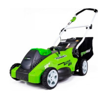 Аккумуляторная газонокосилка Greenworks G40LM40