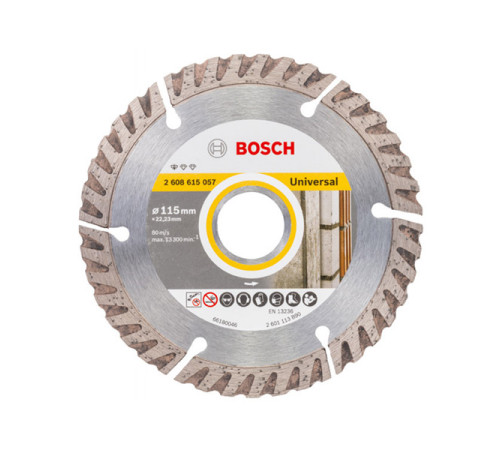 Диск алмазный Universal (115х22.2 мм; 10 шт.) Bosch 2608615058