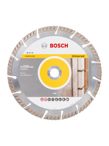 Диск алмазный Universal (230х22.2 мм; 10 шт.) Bosch 2608615066