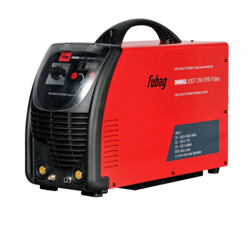 Сварочный полуавтомат инвертор Fubag INMIG 500T DW SYN PULSE c подающим механизмом DRIVE INMIG DW SN PULSE 38433 + горелка FB 400 3m 38449 38432.2