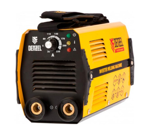 Аппарат инвертор дуговой сварки 230 А, ПВ Denzel DS-230 Compact 94374