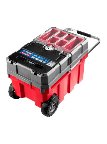 Ящик-тележка для инструмента Зубр Профессионал МЕГА БОКС 24" 38133-24