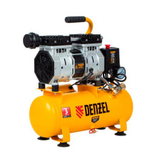 Безмасляный компрессор Denzel DLS650/10 650 Вт, 120 л/мин, 10л 58021