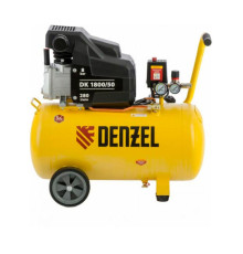 Воздушный компрессор Denzel DK1800/50,Х-PRO 1,8 кВт, 280л/мин, 50л 58068