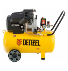 Воздушный компрессор Denzel DKV2200/50,Х-PRO 2,2 кВт, 400 л/мин, 50л 58083