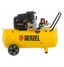 Воздушный компрессор Denzel DKV2200/100,Х-PRO 2.2 кВт, 400 л/мин, 100л 58079