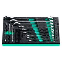 Набор комбинированных гаечных ключей KRAFTOOL 12 шт, 6 - 22 мм 27079-H12E