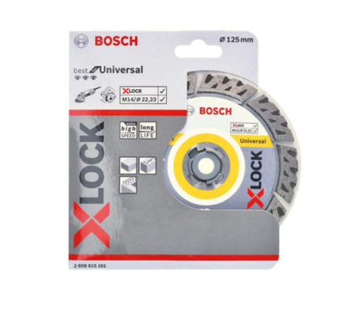 Диск алмазный Best for Hard Ceramic X-LOCK (125х22.2 мм) Bosch 2608615161
