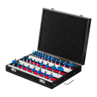 Набор фрез по дереву Зубр Профессионал 30 шт 28796-H30