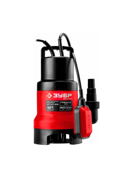 Дренажный насос для грязной воды Зубр НПГ-М1-900