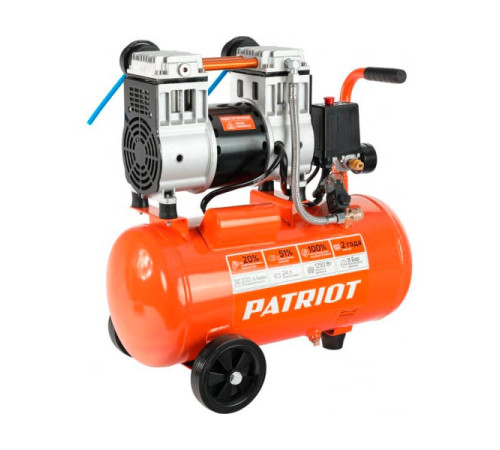 Поршневой безмасляный компрессор Patriot WO 24-220 525301920