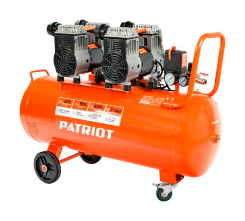 Поршневой безмасляный компрессор Patriot WO 80-360 525301930