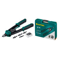 Резьбовой двуручный заклепочник KRAFTOOL Nut-12 М3-М12, в кейсе 31183