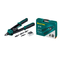 Резьбовой двуручный заклепочник KRAFTOOL Nut-12 М3-М12, в кейсе 31183