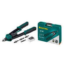 Резьбовой двуручный заклепочник KRAFTOOL Nut-12 М3-М12, в кейсе 31183