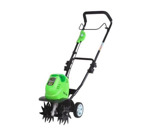 Аккумуляторный культиватор GreenWorks G40TL, 40V, 1хАКБ 4 А.ч, ЗУ 27087VB