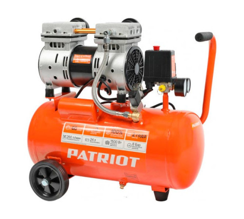 Поршневой безмасляный компрессор Patriot WO 24-260S 525301921